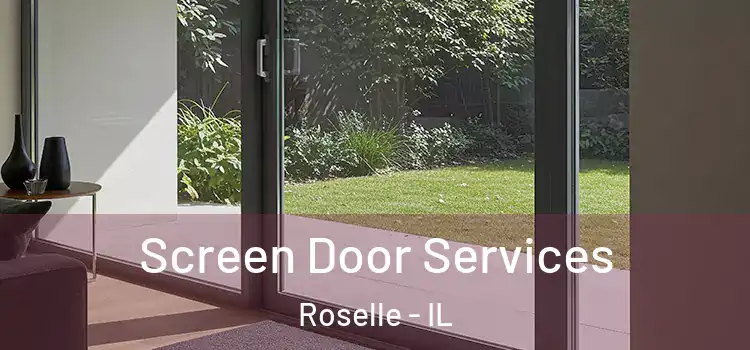 Screen Door Services Roselle - IL